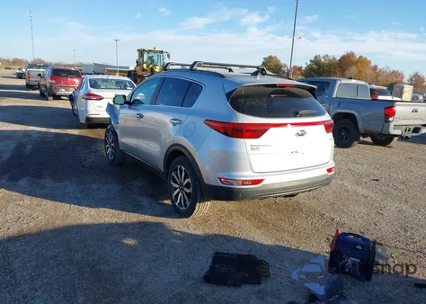 2018 Kia Sportage Ex from USA, damaged, VIN KNDPNCAC2J7407725